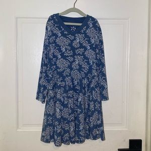 KicKee Pants Twilight Coral Fans XS 5/6 Performance Jersey Skater Dress